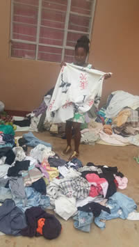 Clothes Collected on Day 1