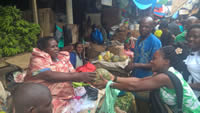 Food items being donated